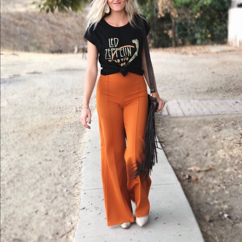 Gypsy Junkies Perfect Pant in Pumpkin Spice - Picture 1 of 6